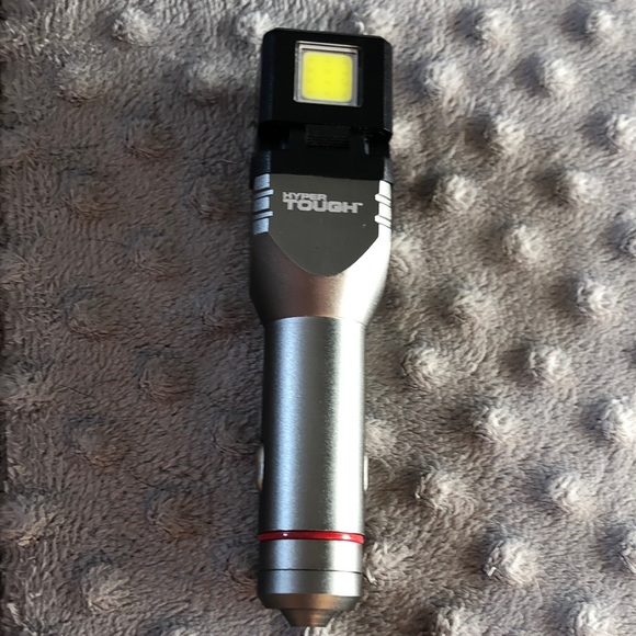 Hyper Tough 200LM Car Charger Work Light, Flashlight and Emergency Light NEW - Picture 3 of 8